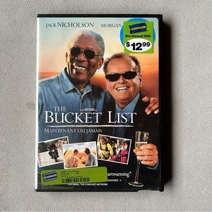 3 for $15 ~ The Bucket List ~ Jack Nicholson Morgan Freeman ~ DVD ~ 3 for $15